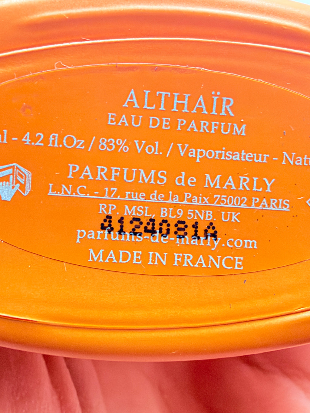 Parfums de Marly - Althair